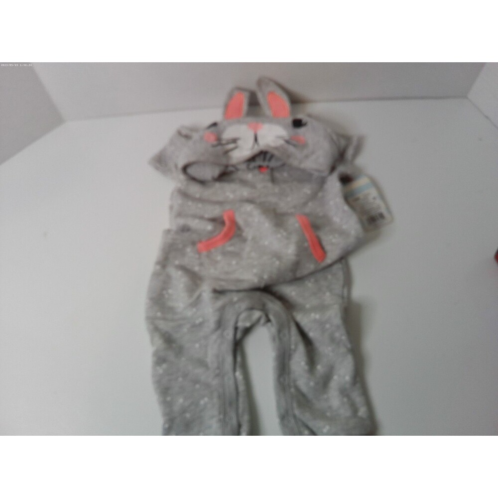 Cat & Jack Hooded Sleeper 3-6 Months
